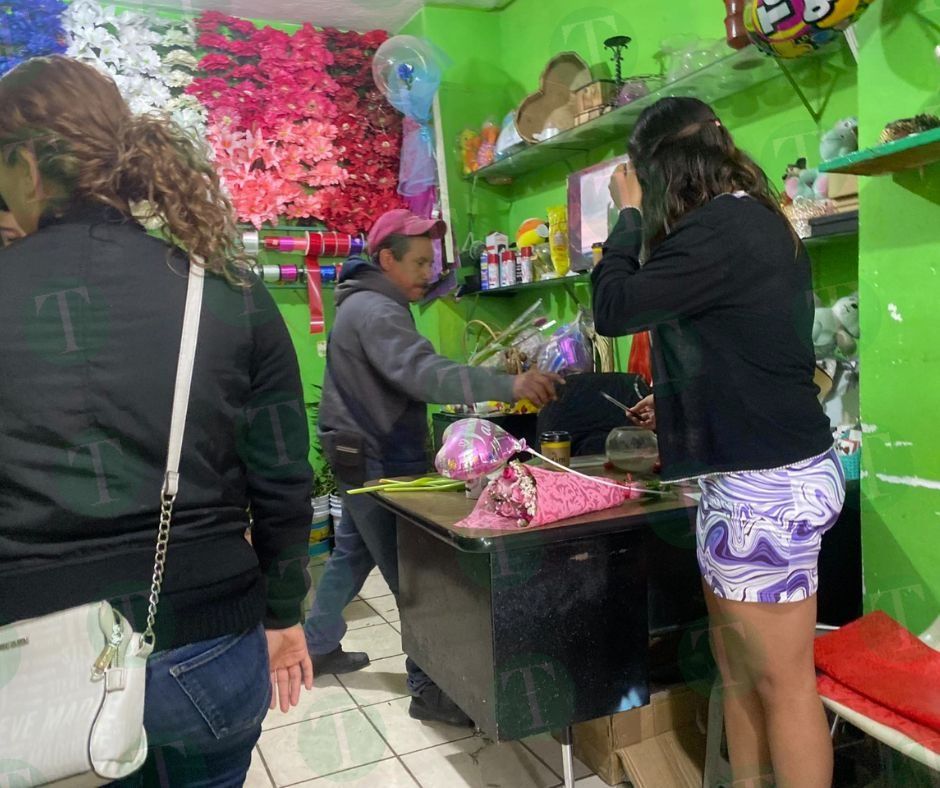 Monclova Así se vive SanValentín en las florerías de la ciudad