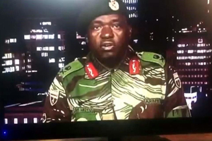 Toman militares Tv de Zimbabue