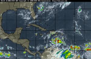 Dos depresiones tropicales pueden surgir esta semana en el atlantico