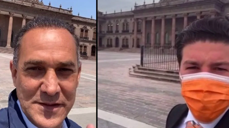 Samuel García presume que Palacio de Nuevo León será su oficina