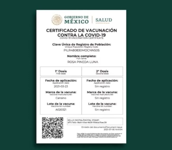 Virtual assistant offers you the certificate of vaccine against COVID-19, by WhatsApp