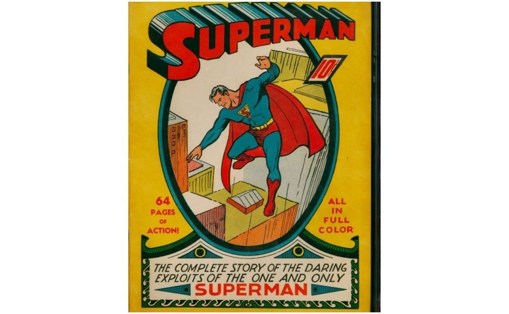 Raro cómic de Superman se vende en 2.6 mdd; en 1939 costaba 10 centavos