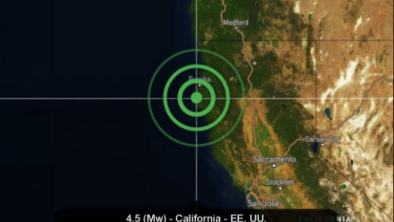 Un terremoto de magnitud 6.2 sacude el norte de California