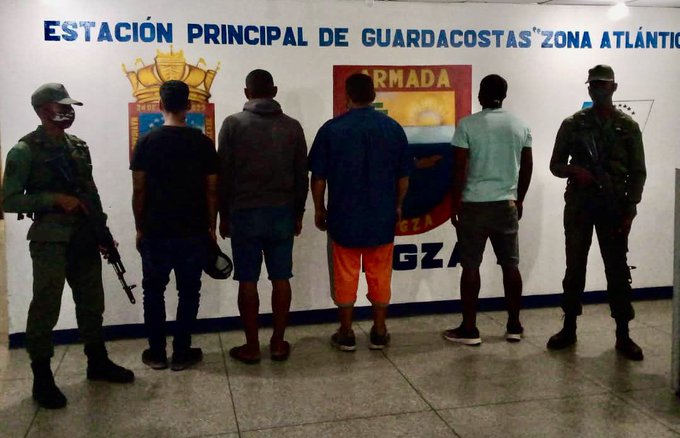 Detienen a cuatro venezolanos por tráfico de personas hacia Trinidad y Tobago