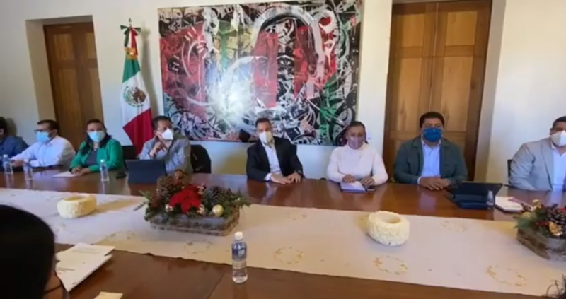 Establece Oaxaca Mesa de Seguridad para cambio de autoridades