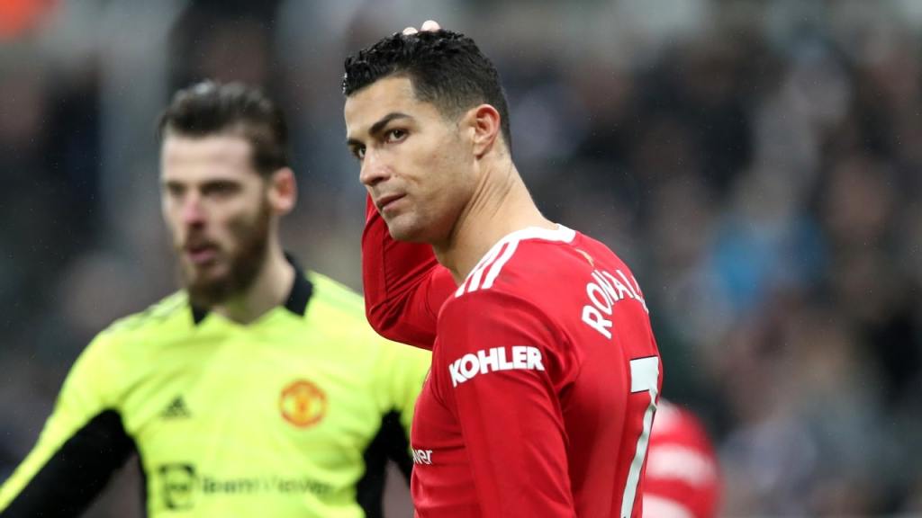 Cristiano Ronaldo no está contento en el Manchester United