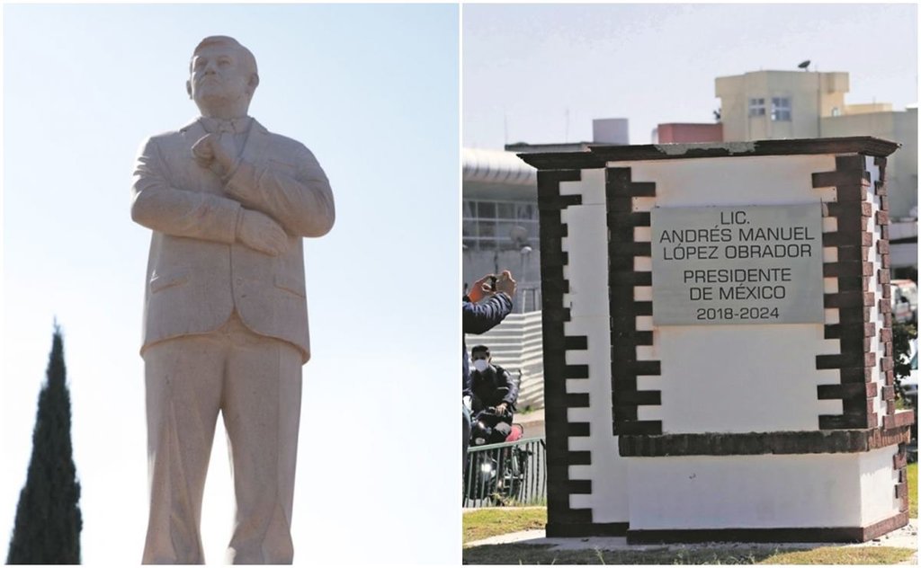 Nueva alcaldesa de Atlacomulco reprueba derribo de escultura de AMLO
