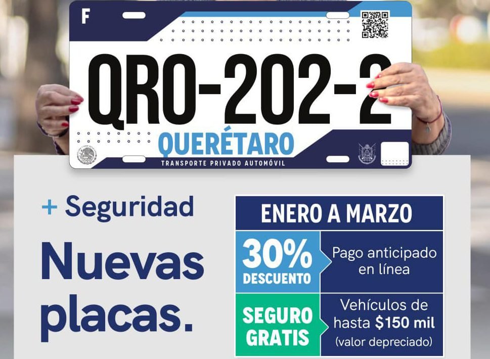 Redes sociales reprueban reemplacamiento en Querétaro