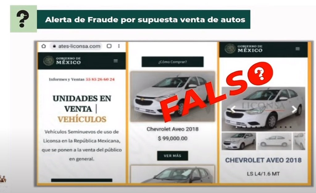 Alertan de fraude por supuesta venta de autos lujosos del Gobierno Federal