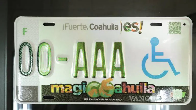 Coahuila: Así se tramita el certificado para sacar las placas a personas discapacitadas