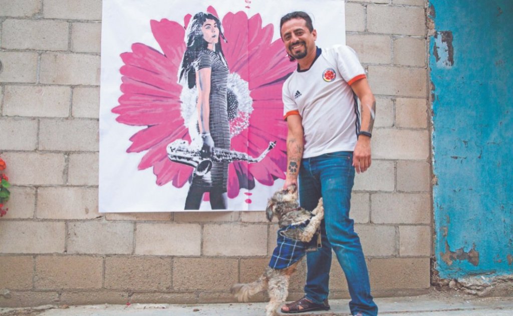 Desde Tijuana crean ofrenda a la fuerza de Malena 