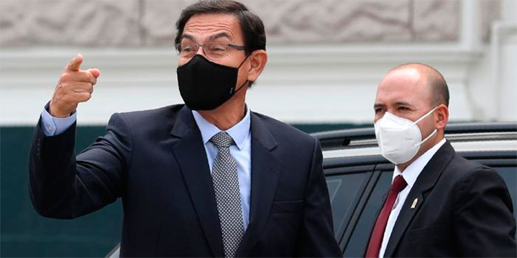 El expresidente peruano Vizcarra se contagia por segunda vez de COVID-19