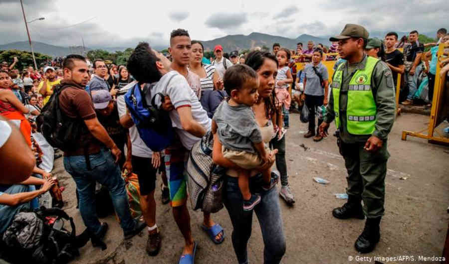 La mitad de los migrantes venezolanos son irregulares