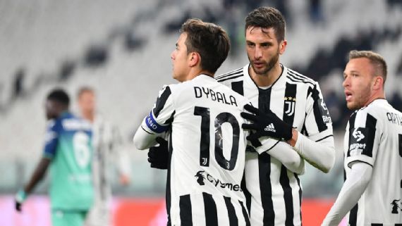 Con gol de Dybala, Juventus derrotó a Udinese