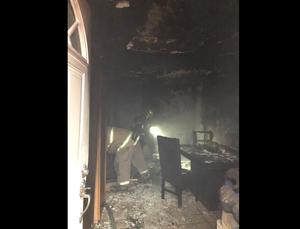 Incendio termina con un domicilio de la colonia Leandro Valle de Monclova