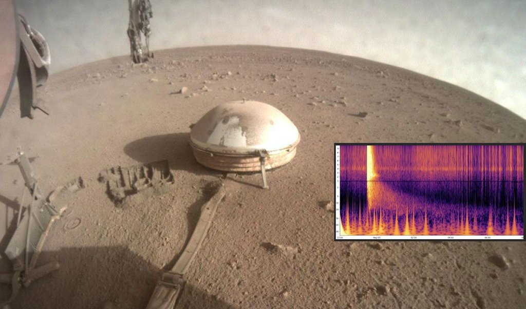 Detecta NASA terremoto en Marte, el más grande fuera de la Tierra