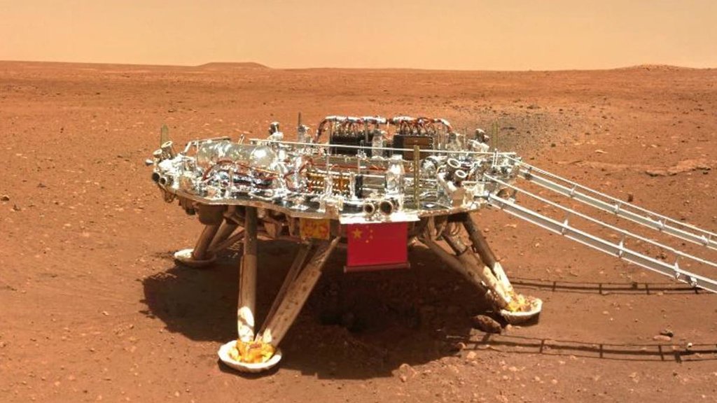 ¿Agua en Marte?, el rover chino descubre pistas