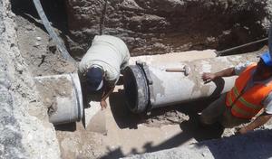 Por reparación de tubería, SIMAS suspende el servicio de agua en 49 colonias
