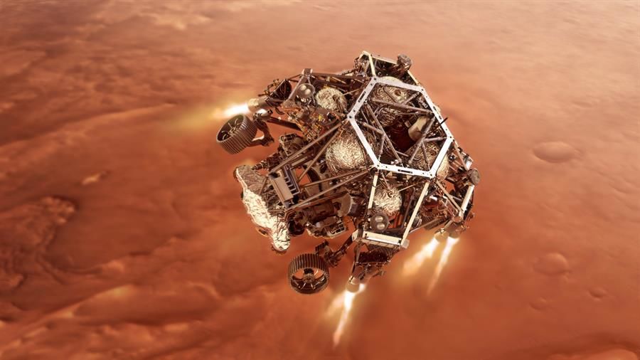 Rover Perseverence a horas de llegar a Marte