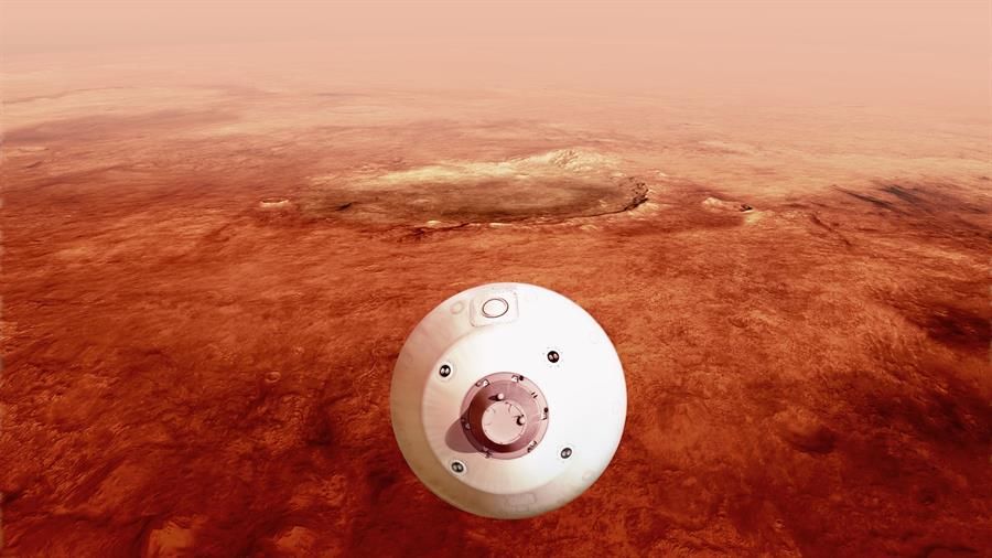 Rover Perseverence a horas de llegar a Marte