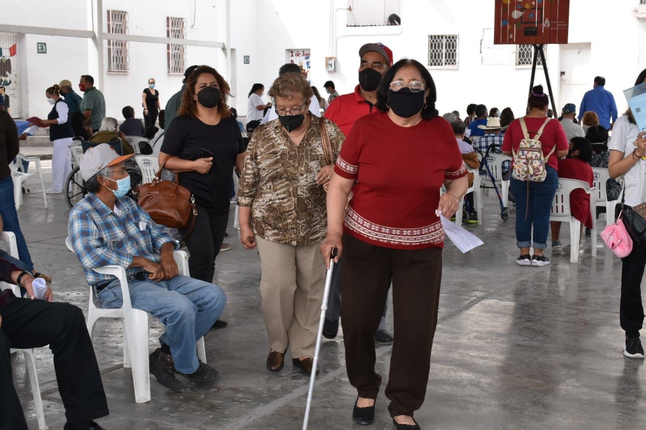GALERÍA: Tercer día de vacunación en Frontera, Coahuila.