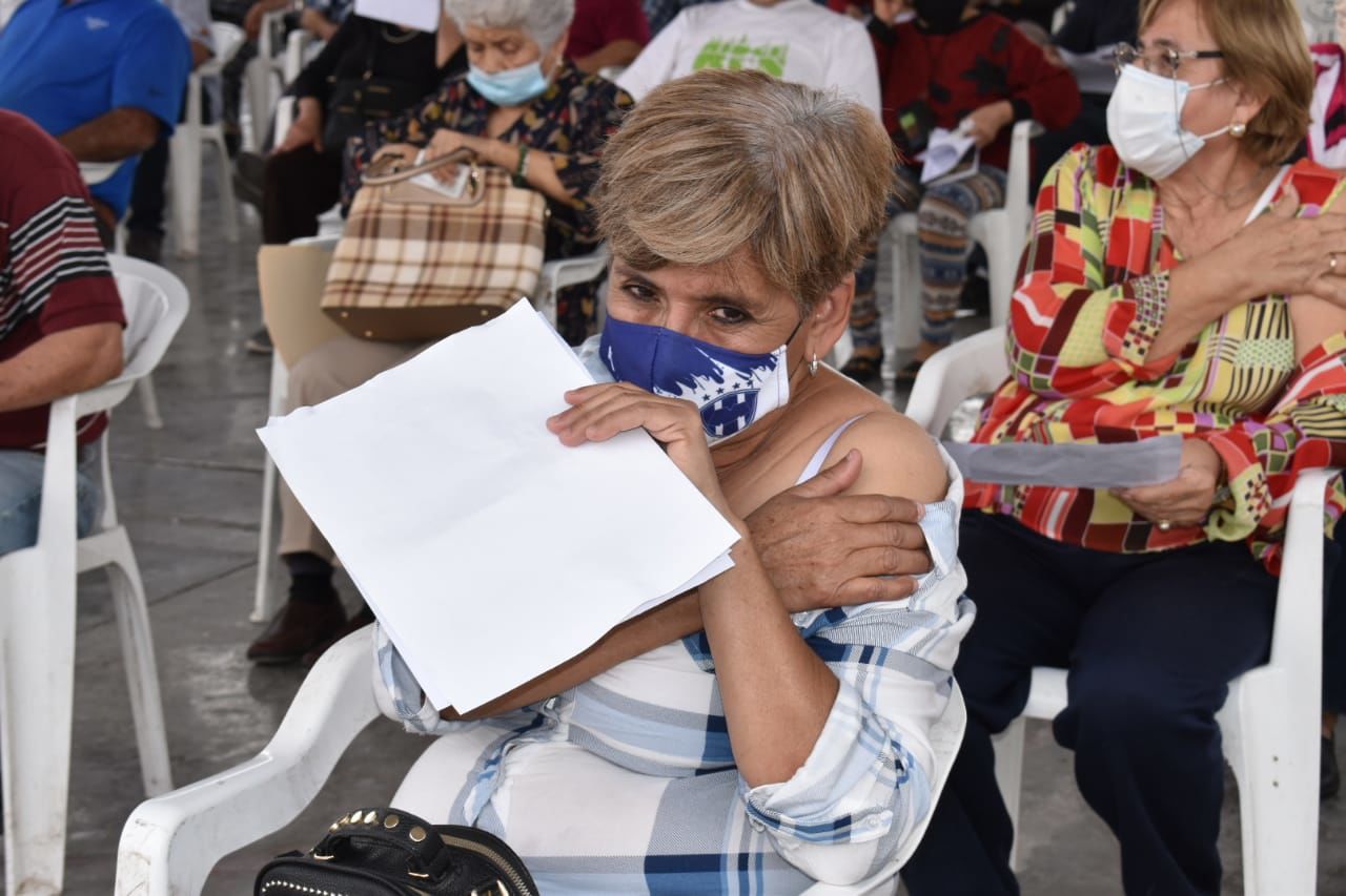 GALERÍA: Tercer día de vacunación en Frontera, Coahuila.