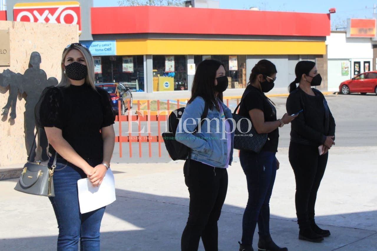 Protestan por acoso sexual en la Prepa 24 de Monclova