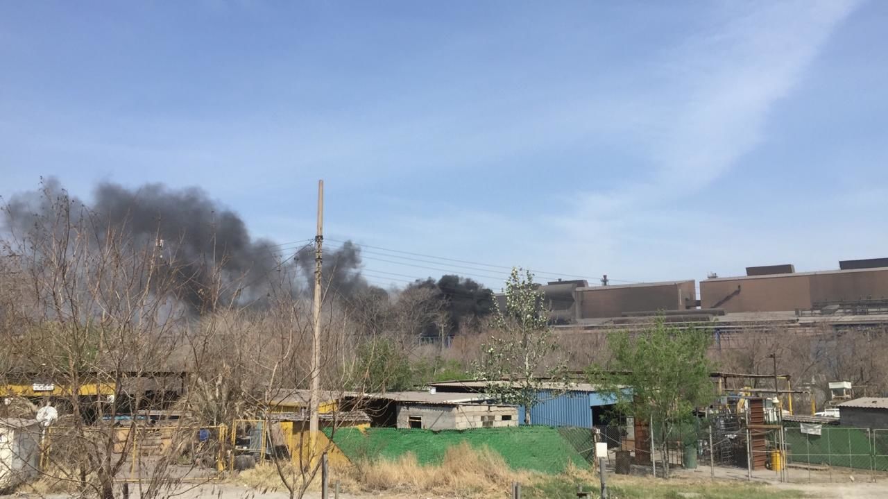 Se incendia abanico en torre de la planta dos de AHMSA