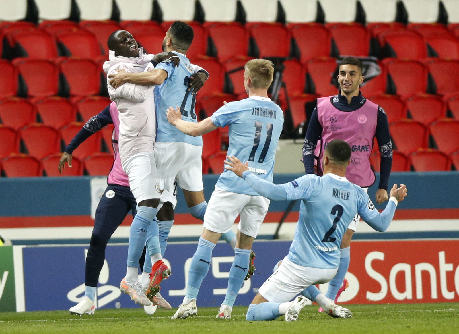 Manchester City remonta y supera 2-1 al PSG en ida de semifinales de Champions League