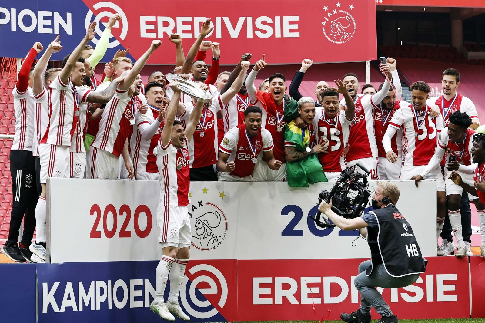 Ajax se ha proclamado campeon de la Eredivisie