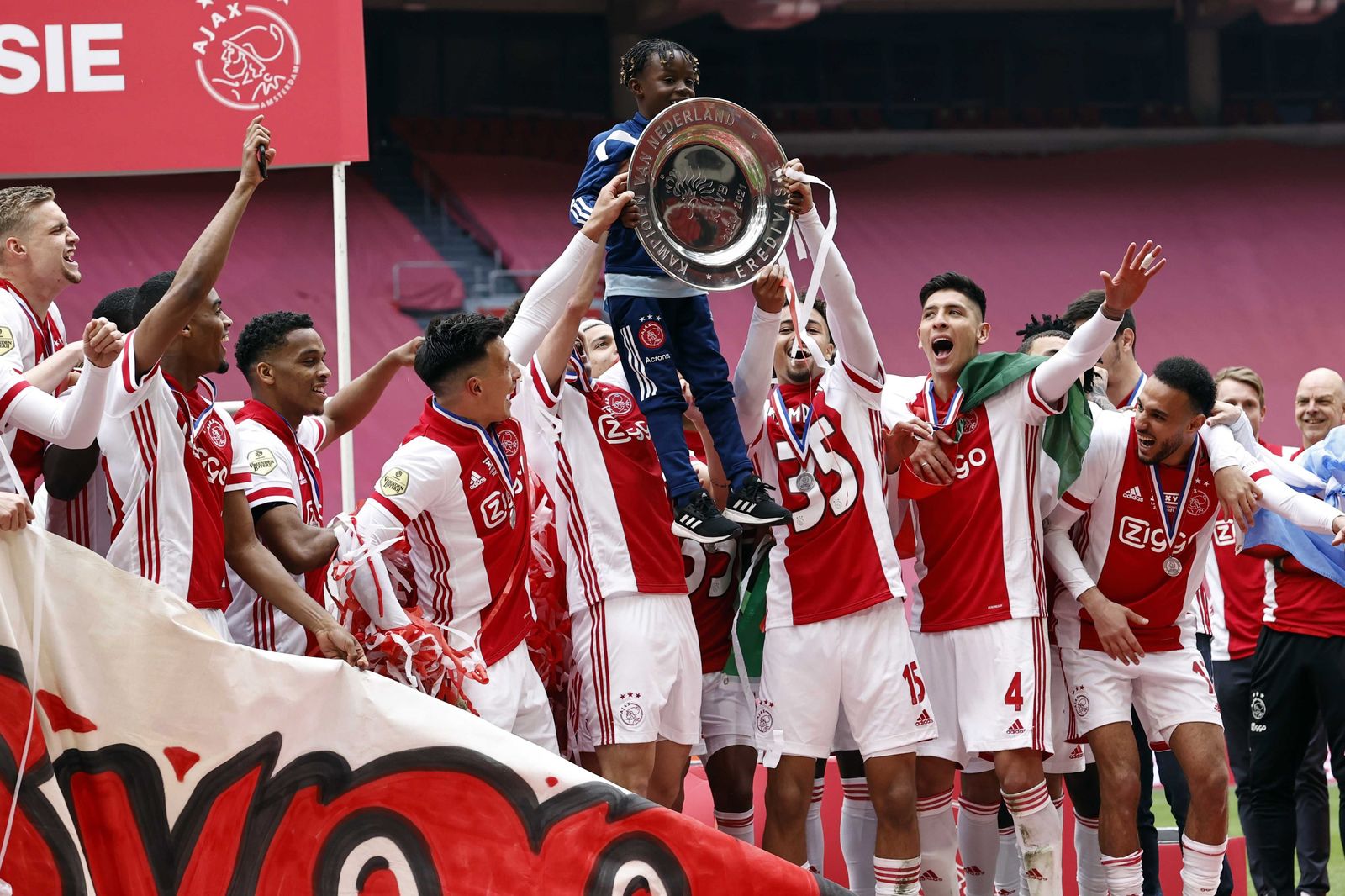 Ajax se ha proclamado campeon de la Eredivisie