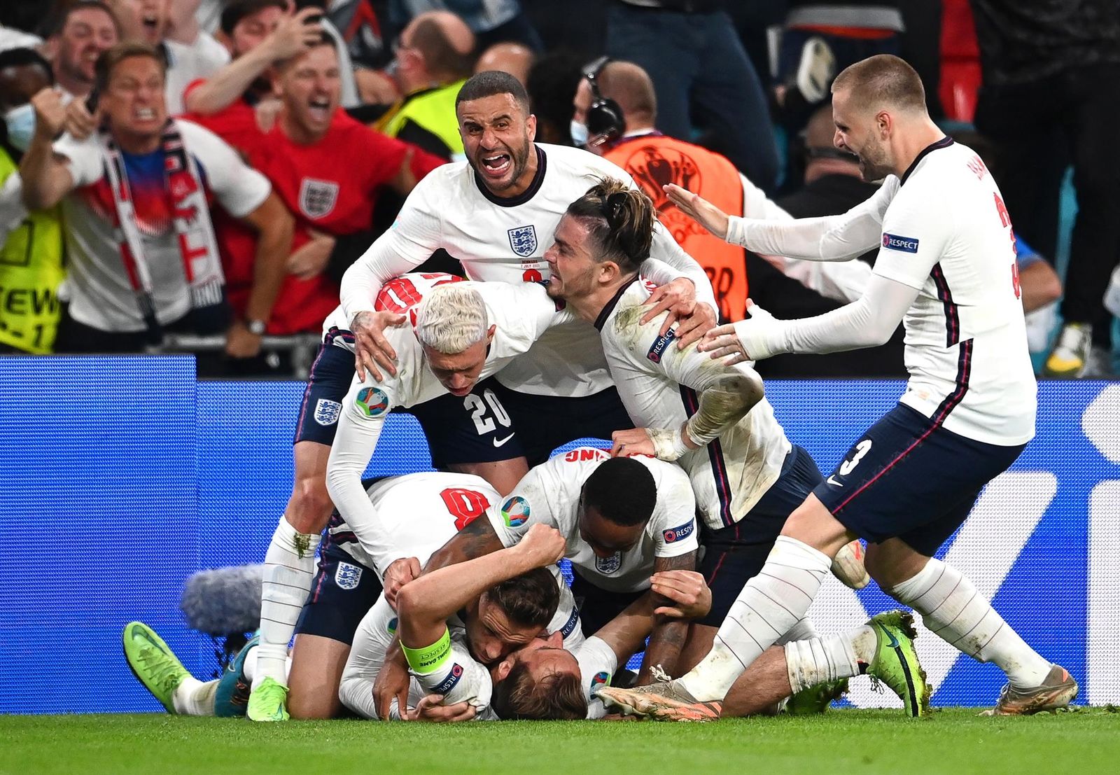 Harry Kane lleva a Inglaterra a la final de la Eurocopa; van contra Italia
