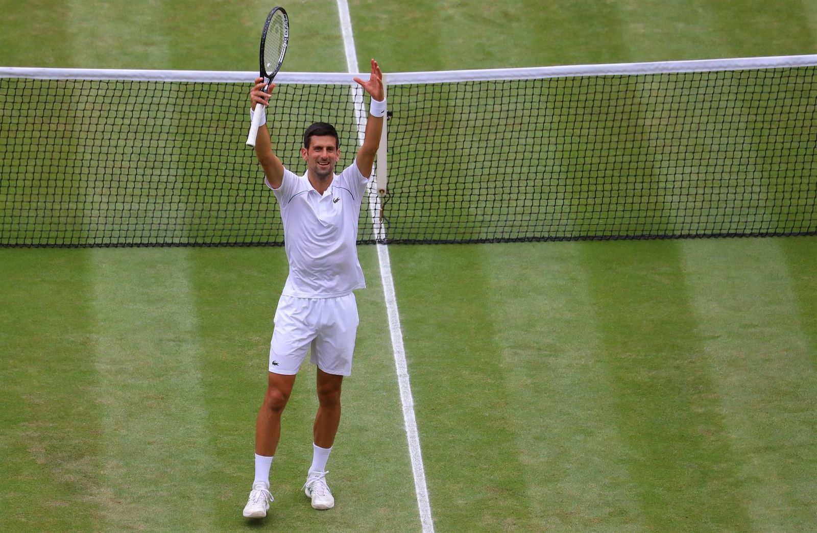Djokovic gana en su Wimbledon