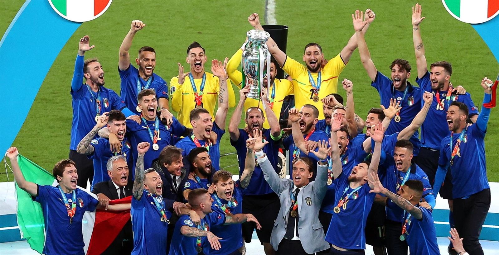 Italia gana la Eurocopa frente a Inglaterra