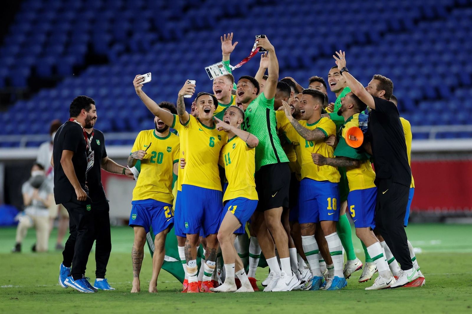 Brasil vence a España y se queda con el oro en los Juegos Olímpicos de Tokio 2020 