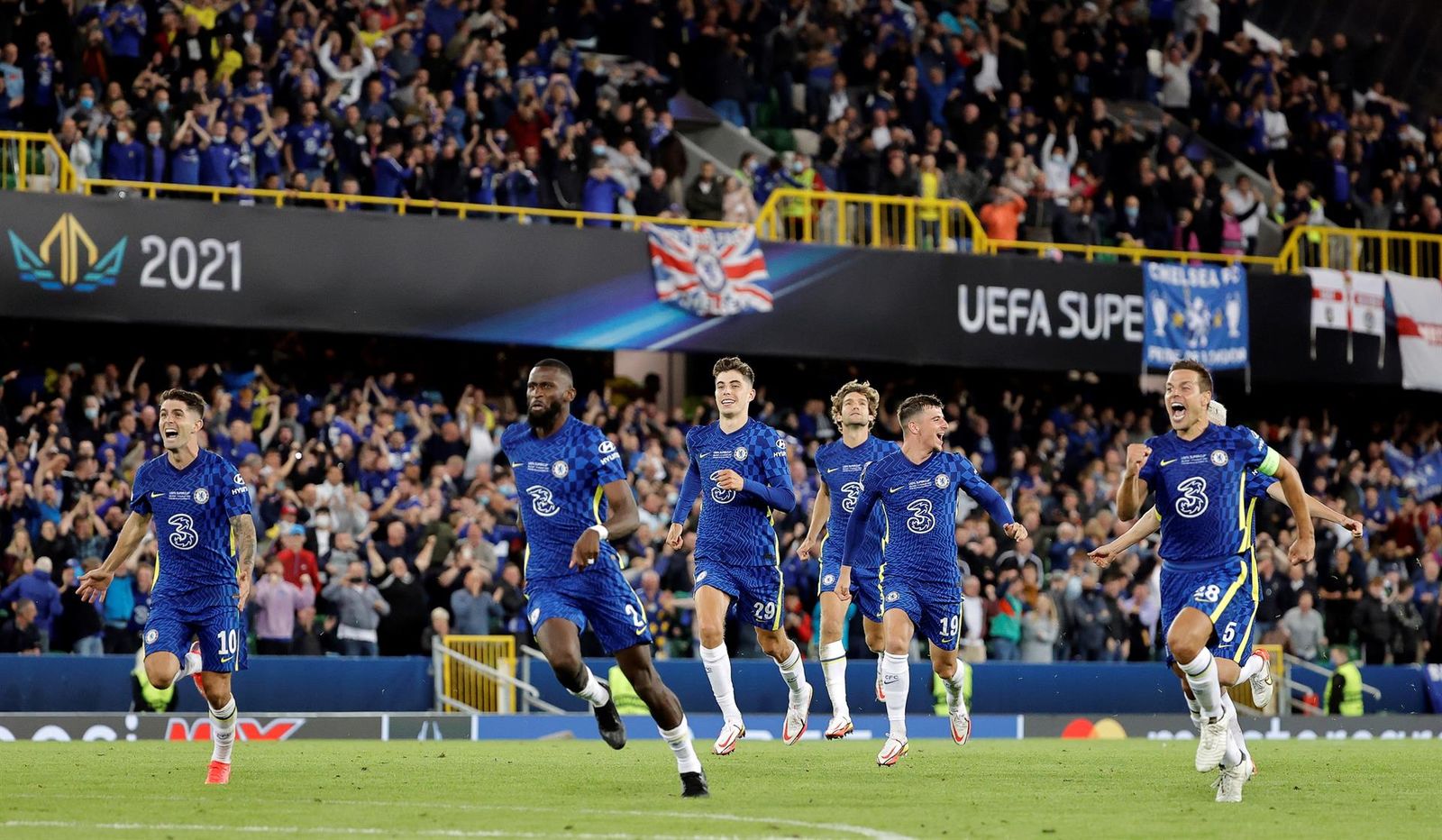 El Chelsea logra su segunda Supercopa