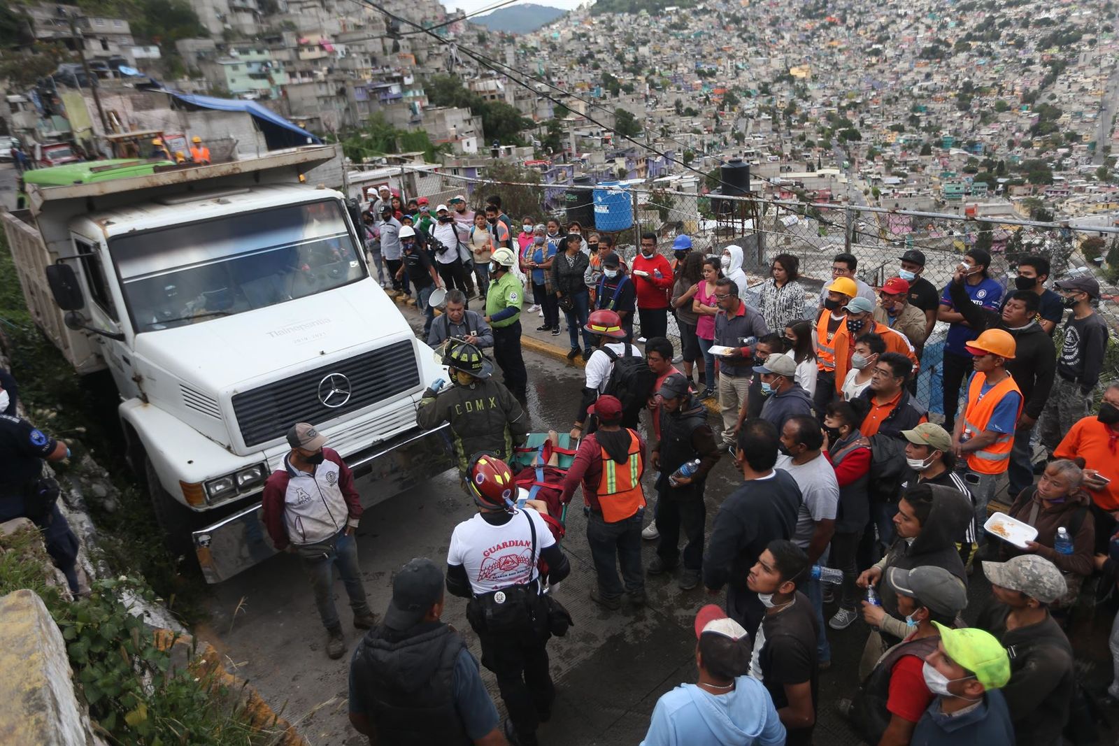 Deslave en el Cerro del Chiquihuite: Reportan un muerto y al menos 10 personas desaparecidas