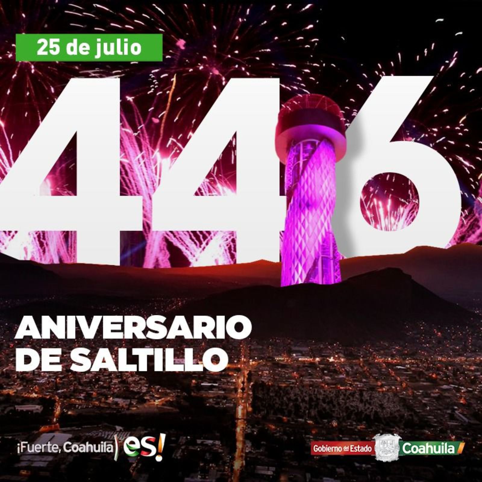 Saltillo: 446 aniversario y en su mejor momento