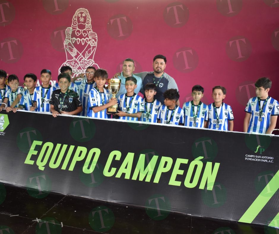 Parque Xochipilli premia a los campeones de la Liga de Fútbol