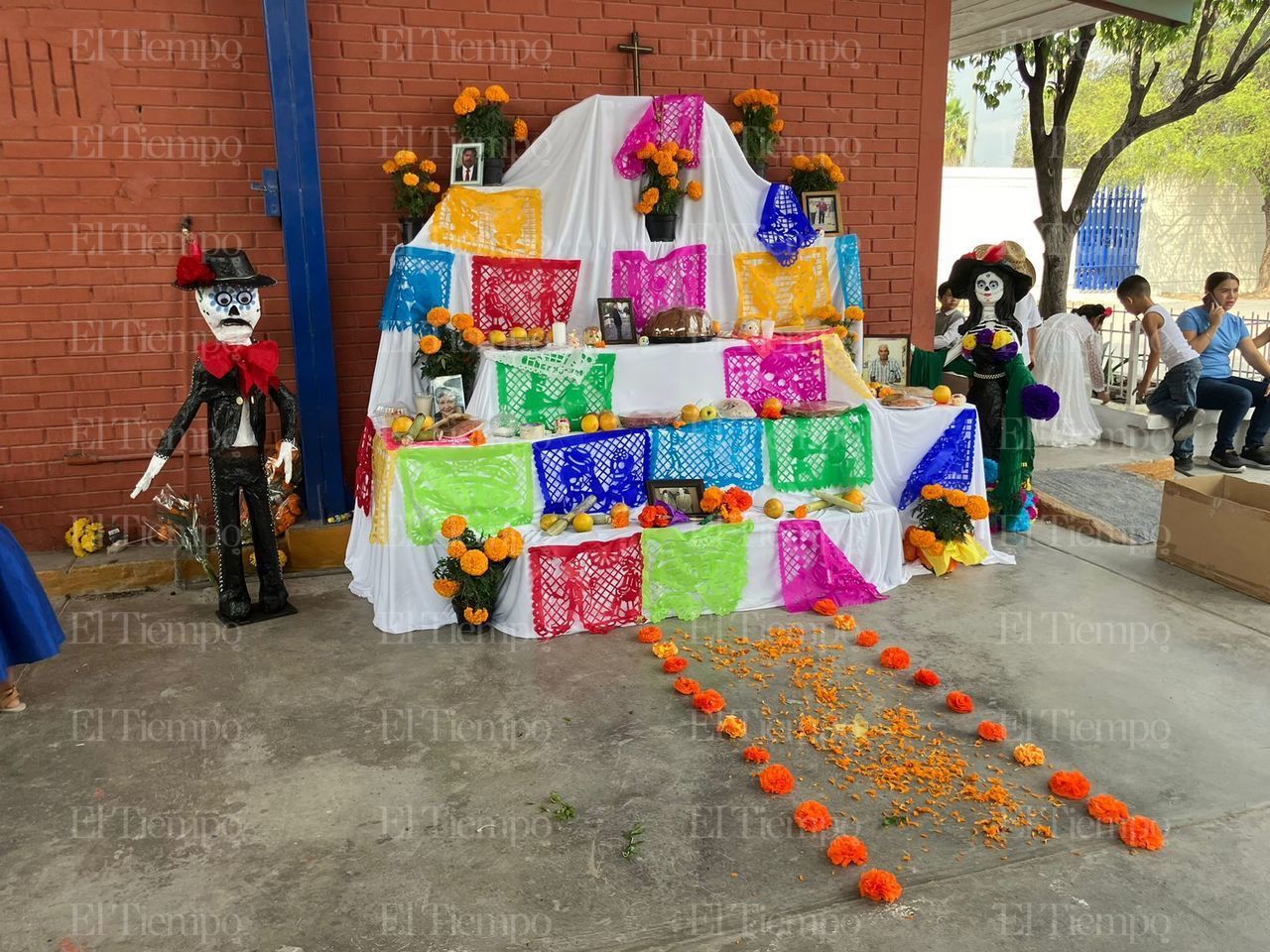 Inician las celebraciones del Día de Muertos en las escuelas