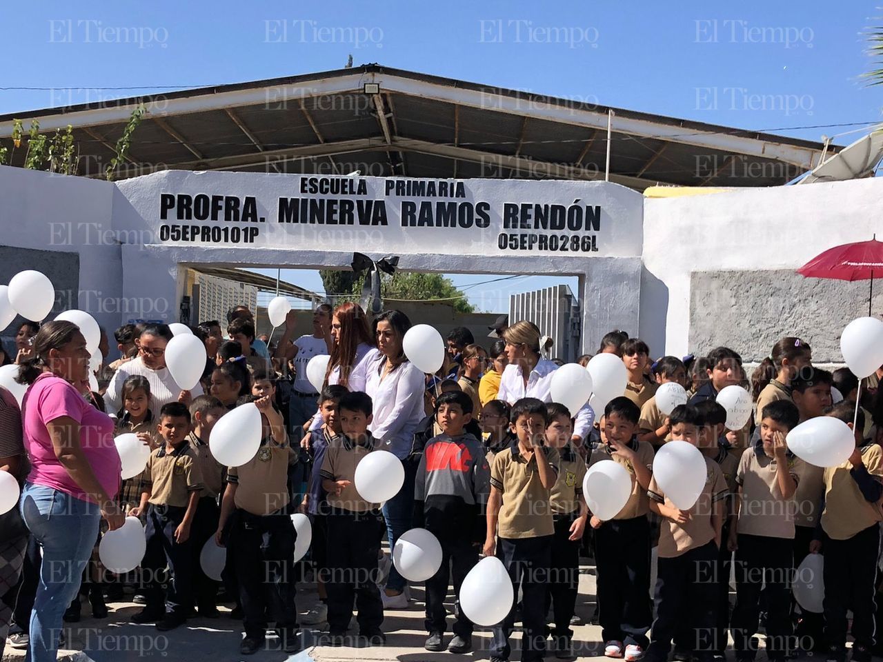 Abigail la guerrera contra el cáncer, es despedida con mucho amor en la primaria Minerva Ramos Rendon