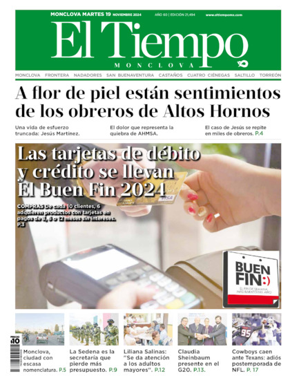 Edición impresa, hoja 1