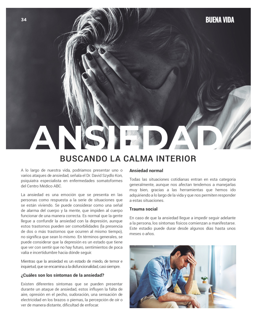 Jade Buena Vida. Revista. Dr. Arturo Villarreal Reyes