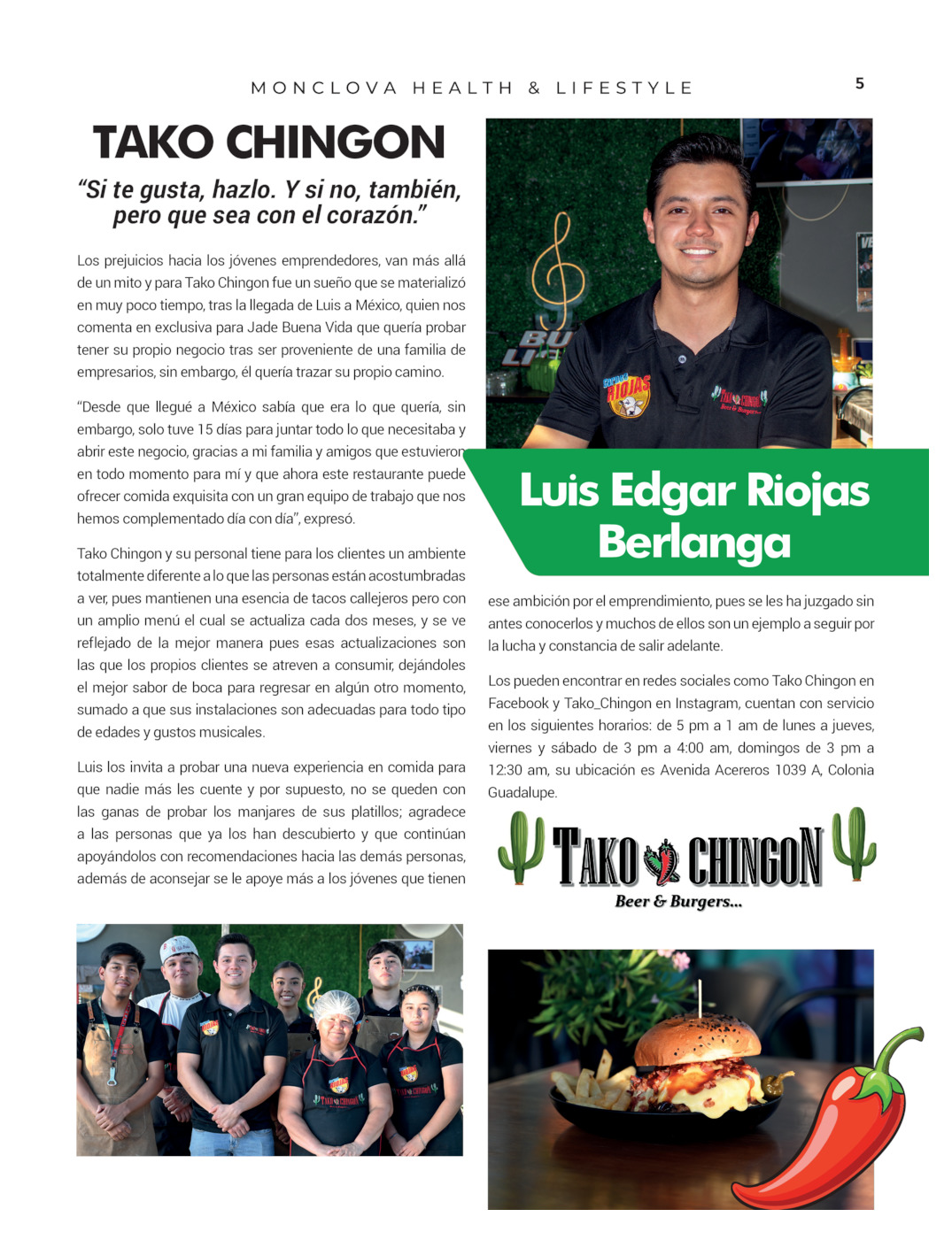 REVISTA JADE BUENA VIDA PERIODICO EL TIEMPO DE MONCLOVA