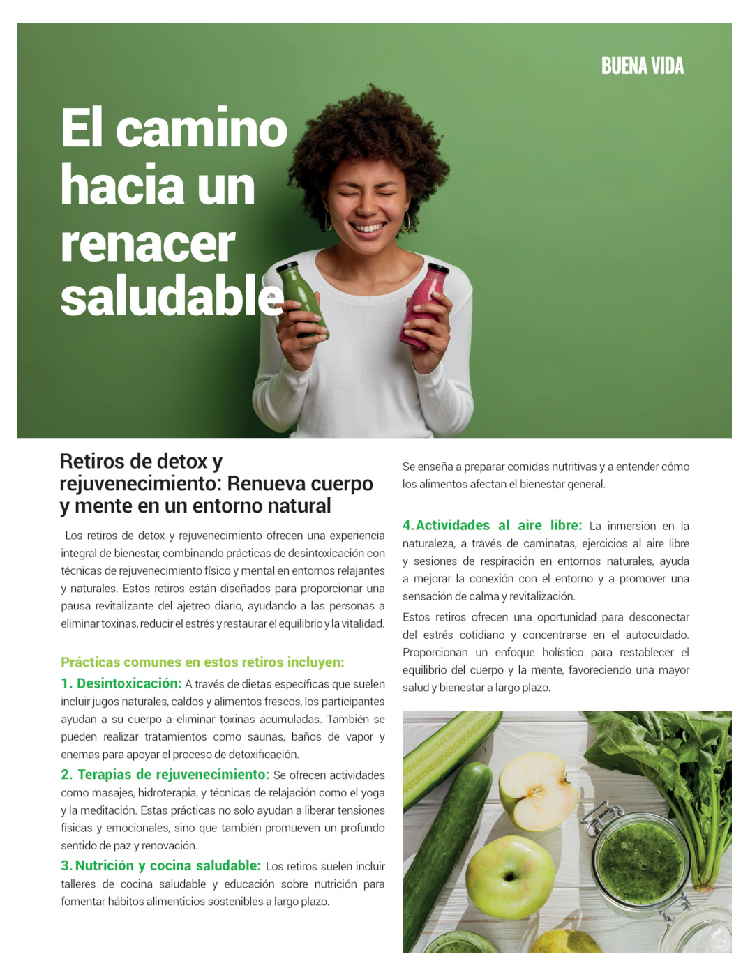 REVISTA JADE BUENA VIDA PERIÓDICO EL TIEMPO DE MONCLOVA