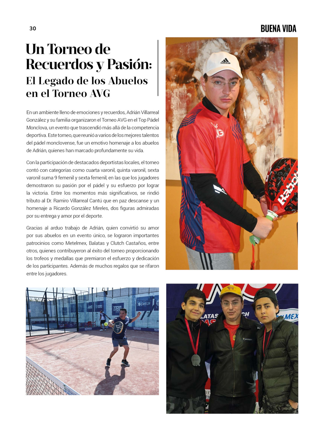 REVISTA JADE BUENA VIDA PERIÓDICO EL TIEMPO DE MONCLOVA